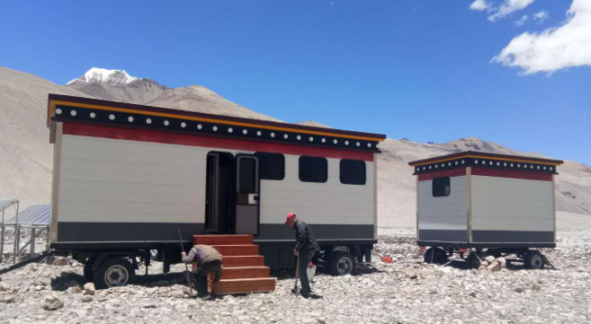 拖車式太陽能型環保廁所